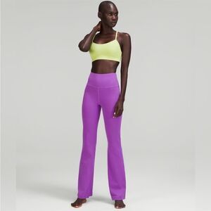 Lululemon groove SHR Flare Pant Nulu: Moonlit Magenta Size: 14 NWT